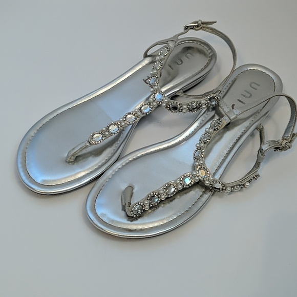 Unisa Shoes - Silver sandals